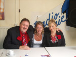 Intervieuw en live optreden bij radio compagnie in 2008